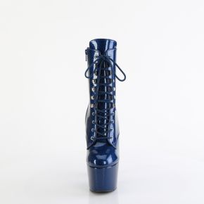 Platform Boots ADORE-1020GP - Glitter Navy Blue