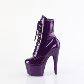Platform Boots ADORE-1020GP - Glitter Purple