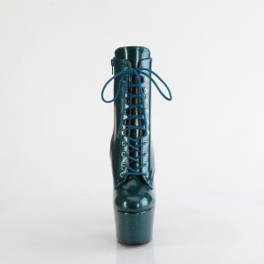 Platform Boots ADORE-1020GP - Glitter Teal