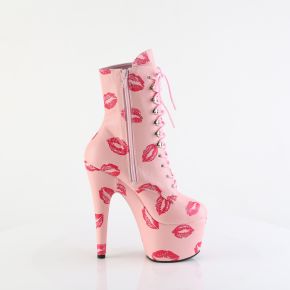 Platform Ankle Boots ADORE-1020KISSES - Baby Pink