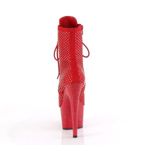Platform Ankle Boots ADORE-1020RM - Red