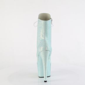 Platform Ankle Boots ADORE-1020SDG - Glitter Baby Blue