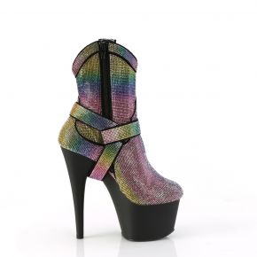 Platform Ankle Boots ADORE-1029RS - Multicolored