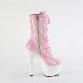 Platform Ankle Boots ADORE-1046TT - Patent Baby Pink