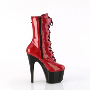 Platform Ankle Boots ADORE-1046TT - Patent Red