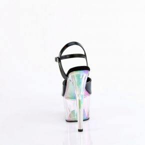 Platform Sandal ADORE-709HT - Black Holographic