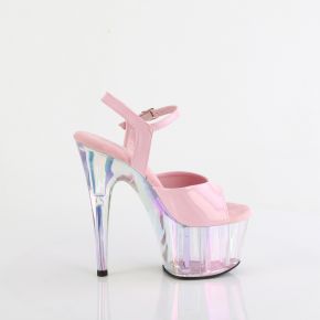 Platform Sandal ADORE-709HT - Baby Pink Holographic