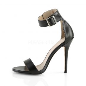 High-Heeled Sandal AMUSE-10 - PU Black
