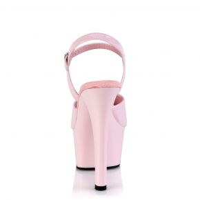 Platform High Heels ASPIRE-609 - Patent Baby Pink