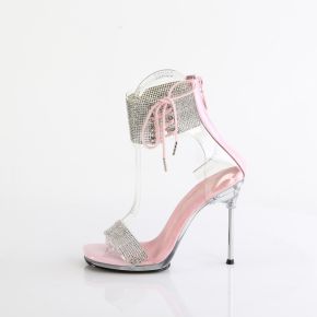 High-Heeled Sandal CHIC-47 - Baby Pink/Clear