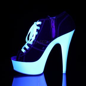 Sneaker High Heels DELIGHT-600SK-01 - Black