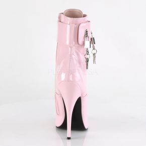 Extreme High Heels DOMINA-1023 - Patent Baby Pink
