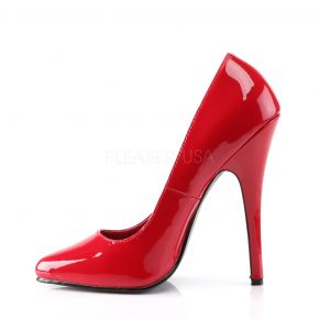 Extreme High Heels DOMINA-420 - Patent Red