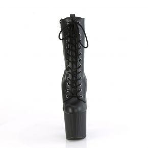 Platform Ankle Boots ENCHANT-1040 - PU Black