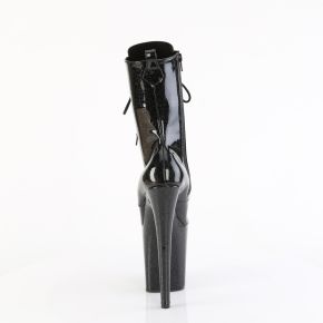 Platform Ankle Boots FLAMINGO-1040GP - Black