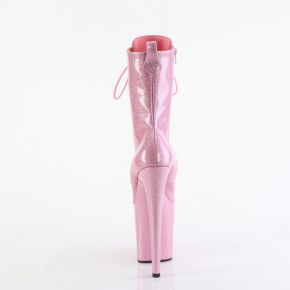 Platform Ankle Boots FLAMINGO-1040GP - Baby Pink