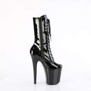 Extreme Platform Heels FLAMINGO-1054 - Patent Black