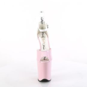Extreme Platform FLAMINGO-868 - Patent Baby Pink/White