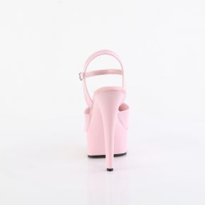 Platform High Heels GLEAM-609 - Patent Baby Pink
