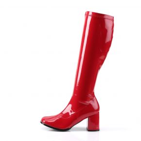 Retro Boots GOGO-300 - Patent red