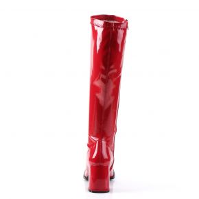 Retro Boots GOGO-300 - Patent red