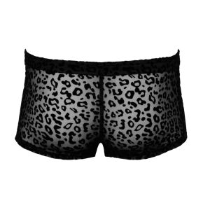 Leopard Mesh Boxer Shorts H072