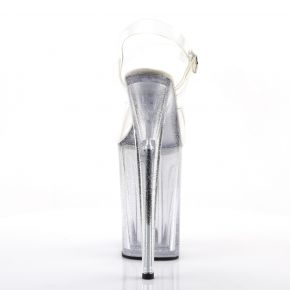Extreme Platform Sandal INFINITY-908MG - Clear/Clear