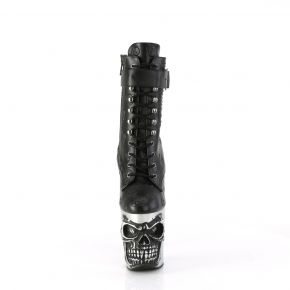 Extreme Heels RAPTURE-1020STR-02 - Black/Silver