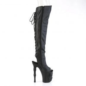 Extrem Heels RAPTURE-3019 - Faux Leather Black