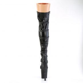 Extrem Heels RAPTURE-3045 - Faux Leather Black