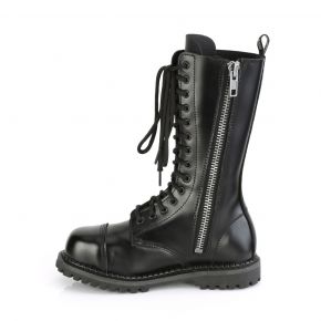 Boots RIOT-14 - Leather Black