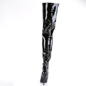 Crotch Boots SEDUCE-4000 - Black