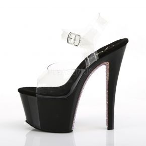 Platform Heels SKY-308CRS - Black/Champagne