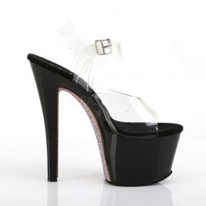 Platform Heels SKY-308CRS - Black/Champagne