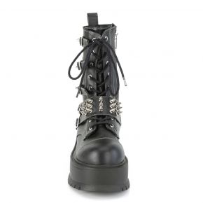Gothic Platform Boots SLACKER-165 - Black