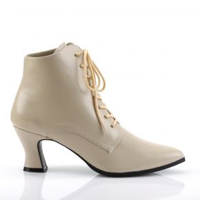 Ankle Boots VICTORIAN-35 - PU Cream