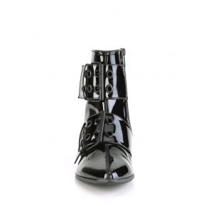 Ankle Boots WARLOCK-55 - Patent Black