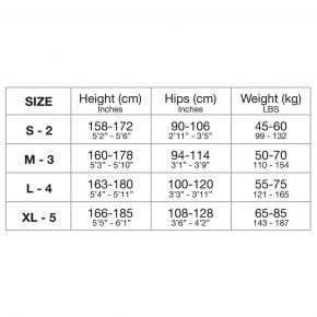 Lycra Suspender Tights SP800 - Black