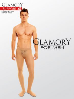 Men Support Tights SUPPORT 40 - Teint